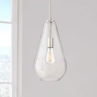 Possini Euro Burgen 8 1/2" Wide Brushed Nickel Mini Pendant