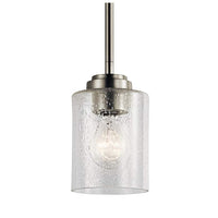 Kichler Winslow 4 1/4" Wide Brushed Nickel Mini Pendant