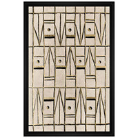 Pattern in Sand Framed Canvas Wall Art
