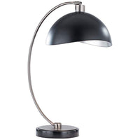 Nova Luna Bella Antique Nickel Desk Lamp