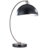 Nova Luna Bella Antique Nickel Desk Lamp