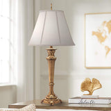 Layna Burnished Brass Table Lamp