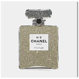 Champagne Classic Number 5 Canvas Wall Art