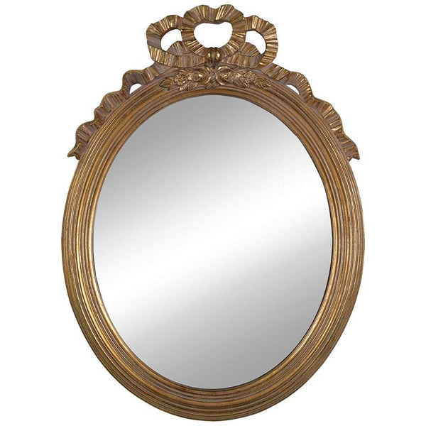 Marquis Gold 14" x 18" Oval Wall Mirror