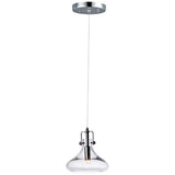 ET2 Kem 6 1/4" Wide Polished Chrome Mini Pendant