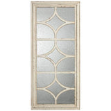 Glister Cream 21" x 52 1/2" Rectangular Floor Mirror