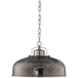 Essex 18" Wide Dyed Nickel Metal Pendant Light