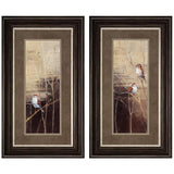 Sparrows Dusk 2-Piece 29" High Wall Art Set