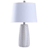Shannon Table Lamp - Off White - Oatmeal