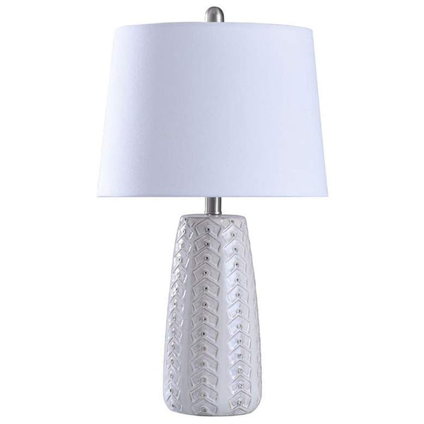 Shannon Table Lamp - Off White - Oatmeal