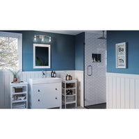Quoizel Acacia 21 1/2" Wide Brushed Bath Light