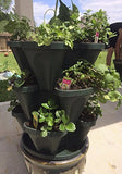 3 Tier Stackable Garden Indoor/Outdoor Planter Set - Self Watering