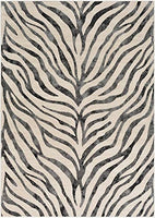 Animal Zebra  Area Rug nomaan