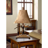 Faux Antler Suede Table Lamp
