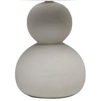 Simple Designs 15 1/2" High Taupe Gray Accent Table Lamp