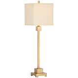 Forest Brushed Brass Buffet Table Lamp