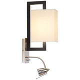 Possini Euro Floating Square LED Plug-In Wall Light