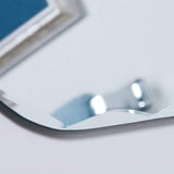 Frameless Oval 23 1/2" x 31 1/2" Beveled Wall Mirror