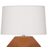 Cinnamon Glazed Ceramic Accent Table Lamp