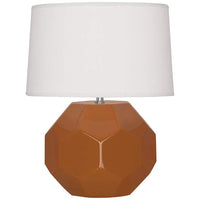 Cinnamon Glazed Ceramic Accent Table Lamp