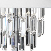 Resana Crystal and Polished Nickel Table Lamp