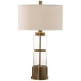 Vaiga Antique Brass Plated Table Lamp