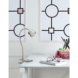 Tyler Large Adjustable Gooseneck LED Clip Lights - Set of 2