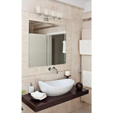 Mencino-Opal 28" Wide Satin Opal Glass Bath Light