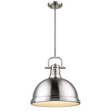 Duncan 14" Wide Pendant Light with Rod