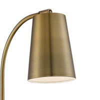 Sully Warm Brass Plug-In Wall Lamps Set of 2