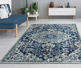 Ivory Oriental Soft Area Rug