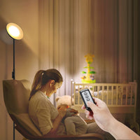Bright Floor Lamps-Tall Standing Pole Light with Remote & Touch Control