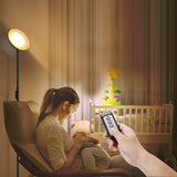 Bright Floor Lamps-Tall Standing Pole Light with Remote & Touch Control