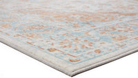 Kingsbury Collection Oriental BLUE Traditional Soft Area Rug 5x7