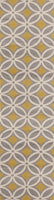 Trellis Chain Gray/Grey Yellow Area Rugs