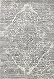 Persian Distressed Silver Gray Area Rugs