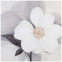 Midday Bloom 30" High Hand-Embellished Canvas Wall Art