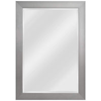 Drake Brushed Steel 29 1/4" x 41 1/4" Wall Mirror
