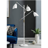 Lite Source Tanko 3-Light Floor Lamp Adjustable Arms