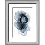 Abstract Blues 22" High 2-Piece Framed Giclee Wall Art Set