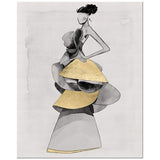 Going Out In The Town Giclee Canvas Wall Art