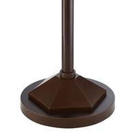 Volero Oil-Rubbed Bronze Light Blaster Torchiere Floor Lamp