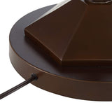 Volero Oil-Rubbed Bronze Light Blaster Torchiere Floor Lamp