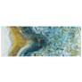 Shattering Rock 48" Wide Rectangular Canvas Wall Art