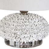 Dellen Floral 17 1/4"H Buffet Accent Table Lamp