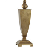 Roman Metallic Gold Metal Table Lamps Set of 2
