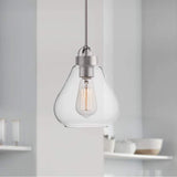 Maxim Dianne 7 1/2" Wide Satin Nickel Mini Pendant