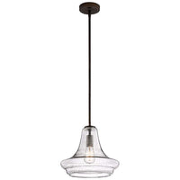 Kichler Everly 12 1/2" Wide Olde Bronze Pendant Light