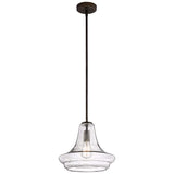 Kichler Everly 12 1/2" Wide Olde Bronze Pendant Light