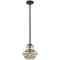 Kichler Everly 9 1/2" Wide Olde Bronze Mini Pendant